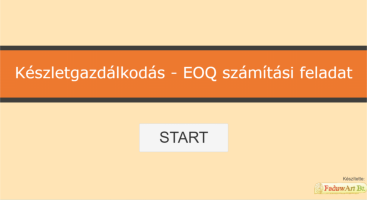 EOQ számítás